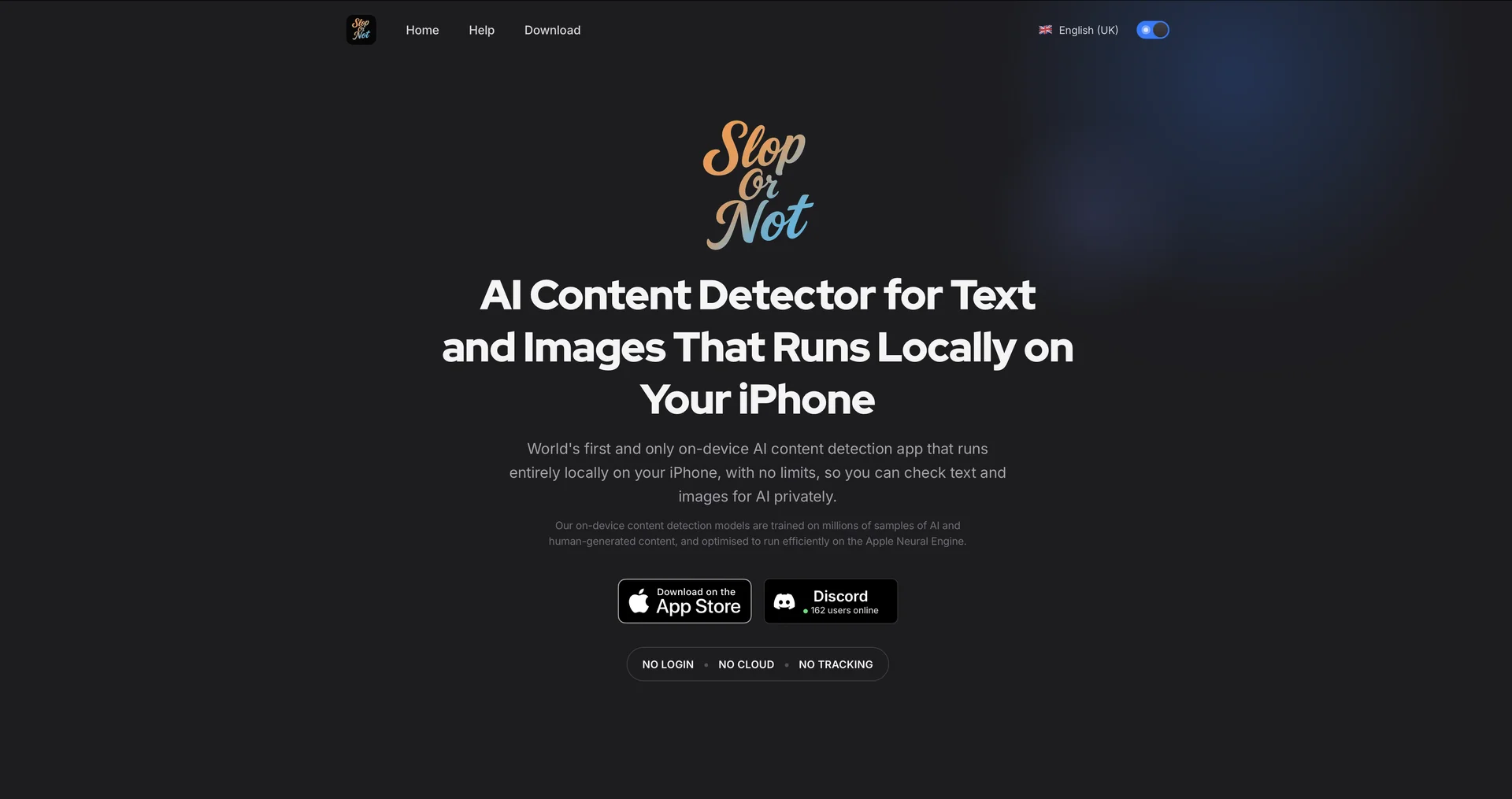 Slop Or Not AI