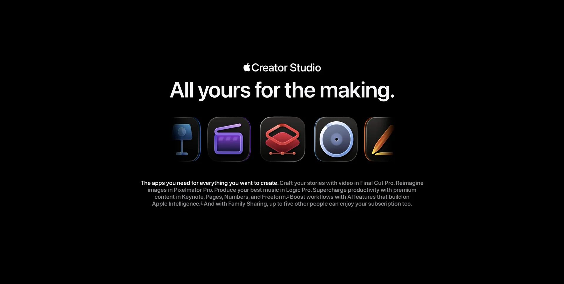 Apple Creator Studio