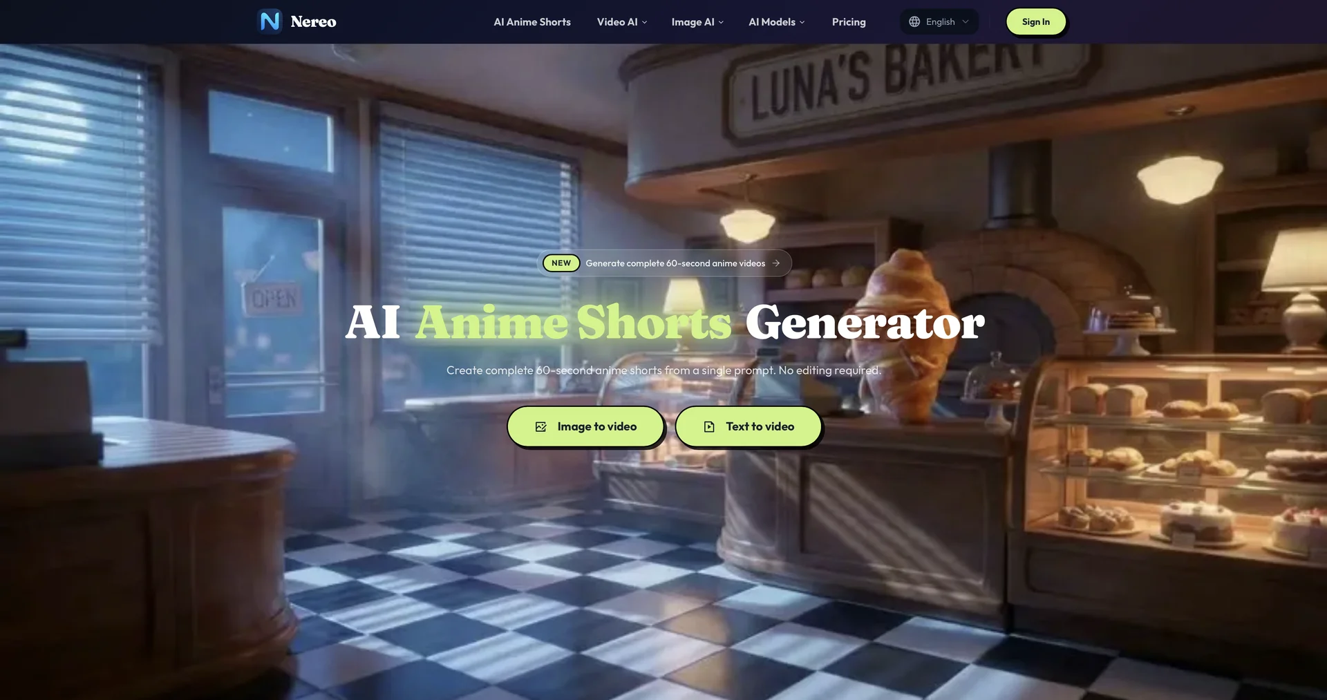 Nereo AI Anime Shorts