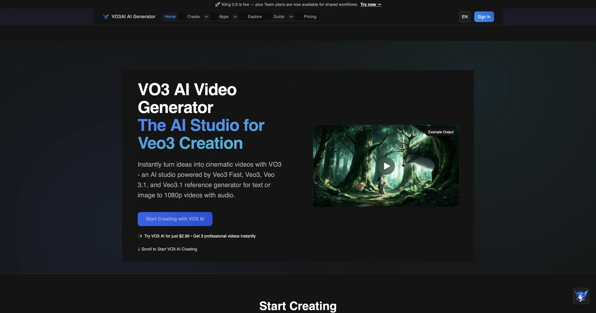 VO3 AI