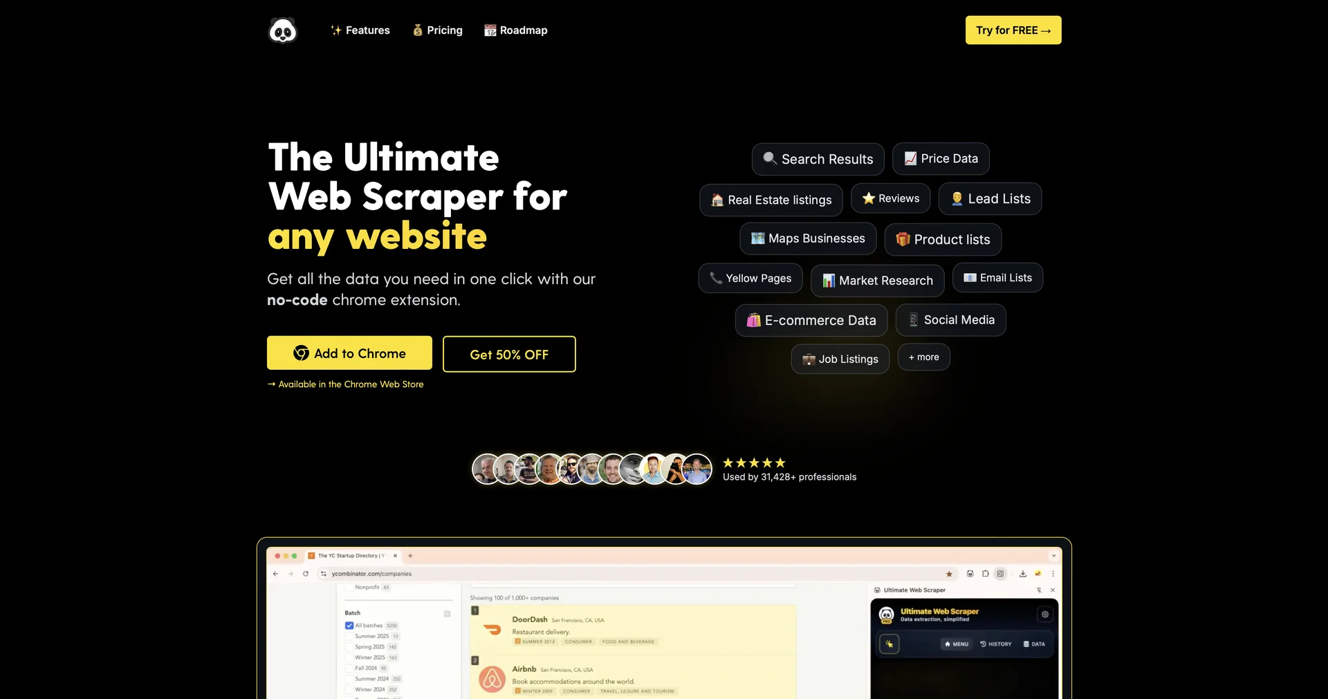 Ultimate Web Scraper