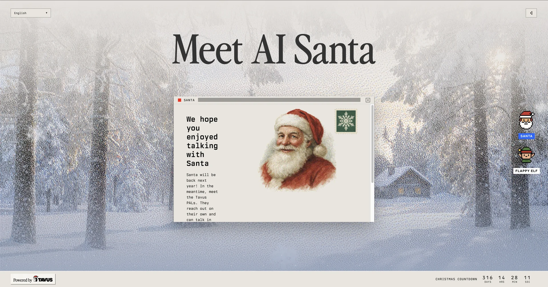 AI Santa Claus