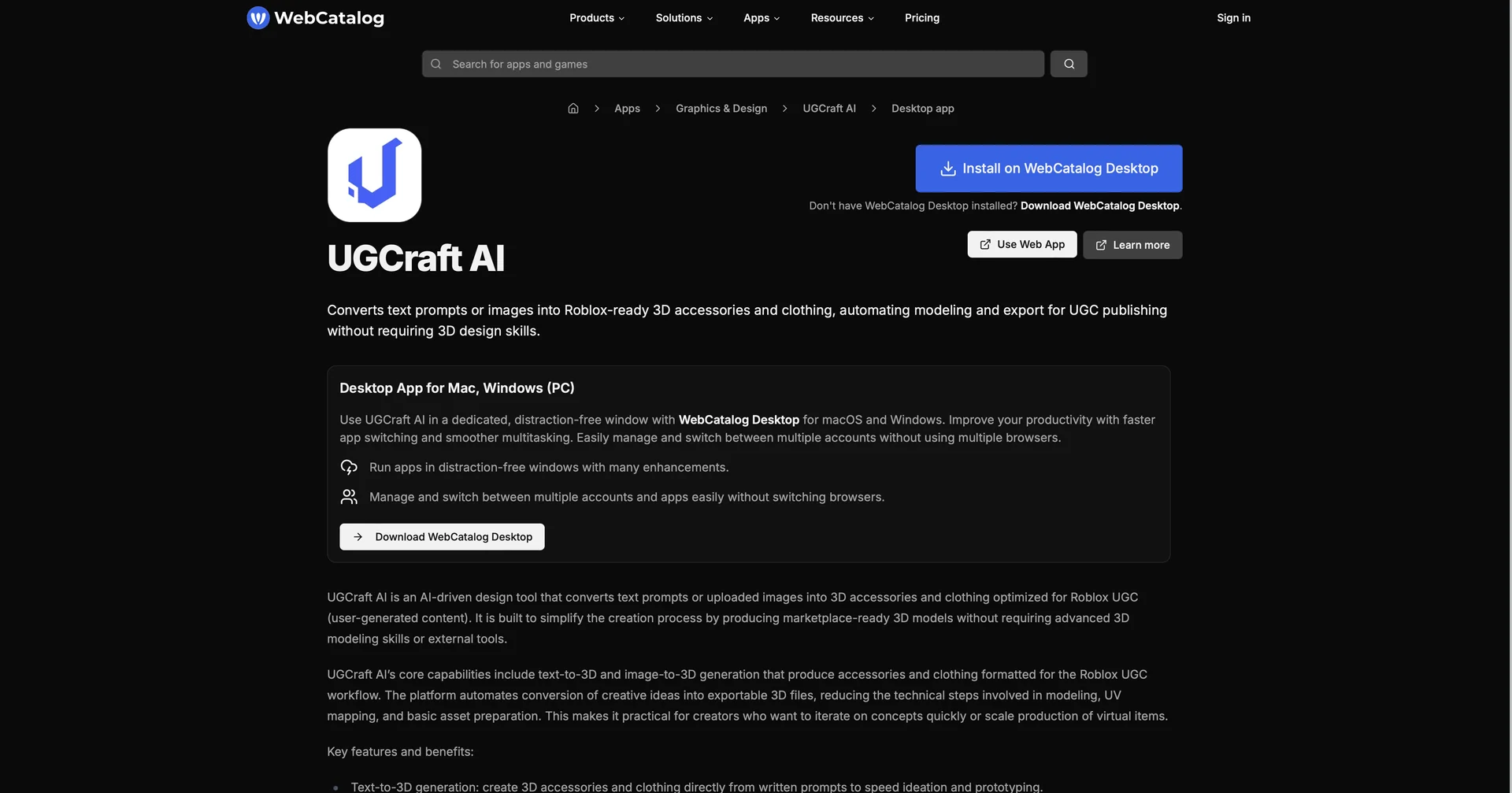 UGCraft AI