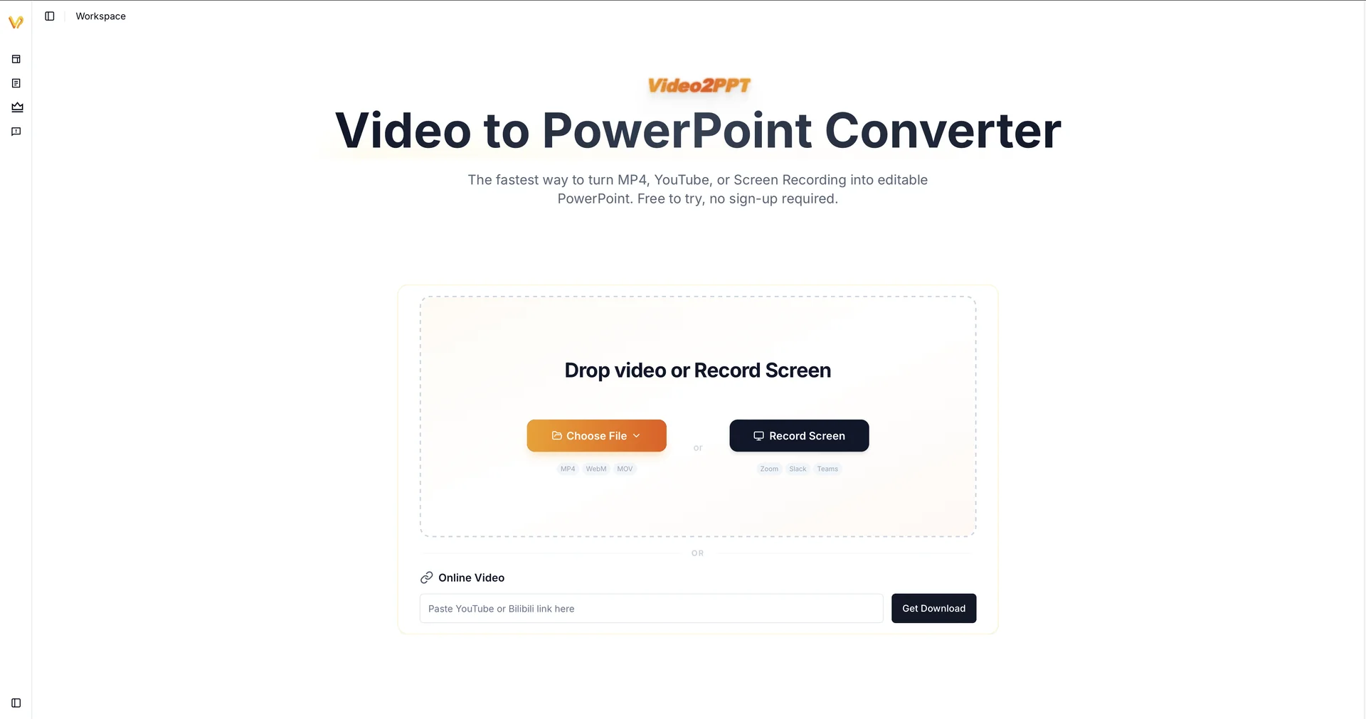 Video2PPT