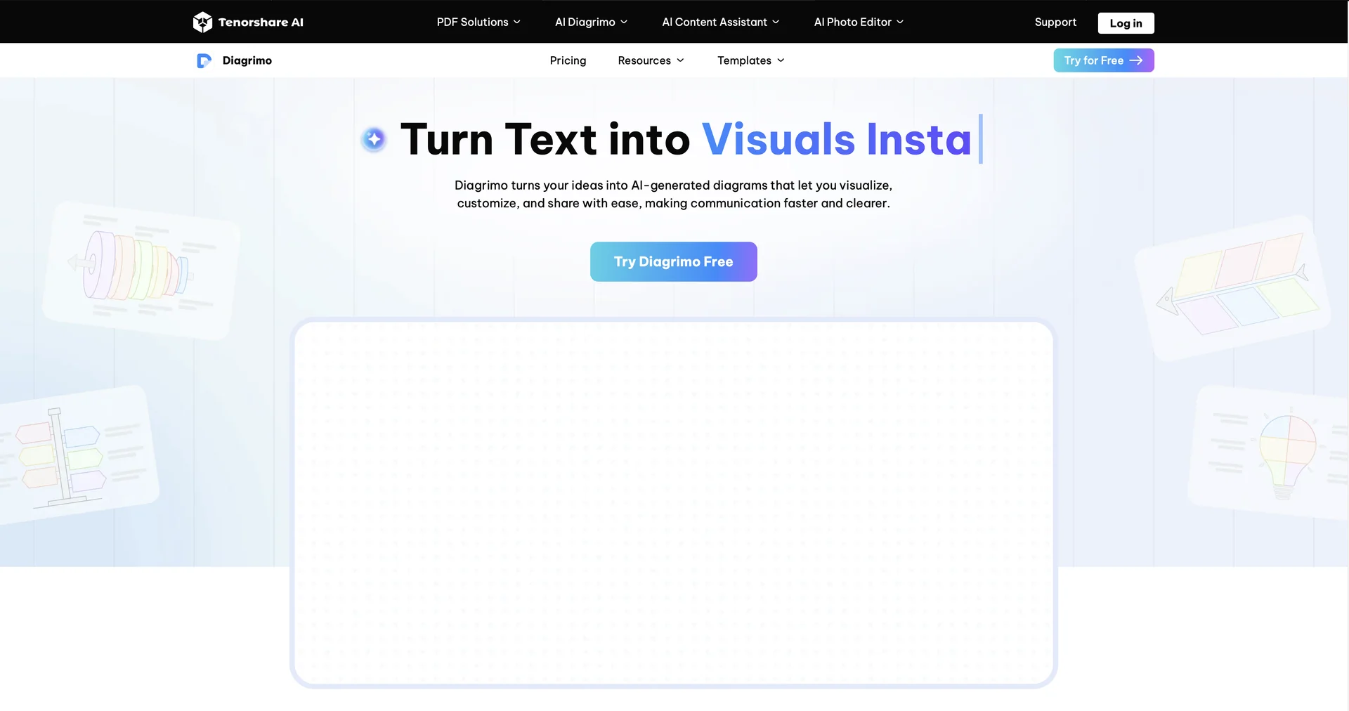 Tenorshare AI Diagrimo