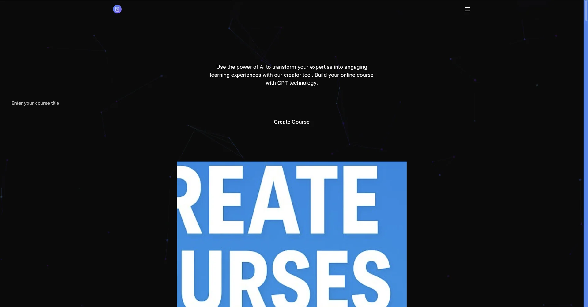 CreateCourseWithAI