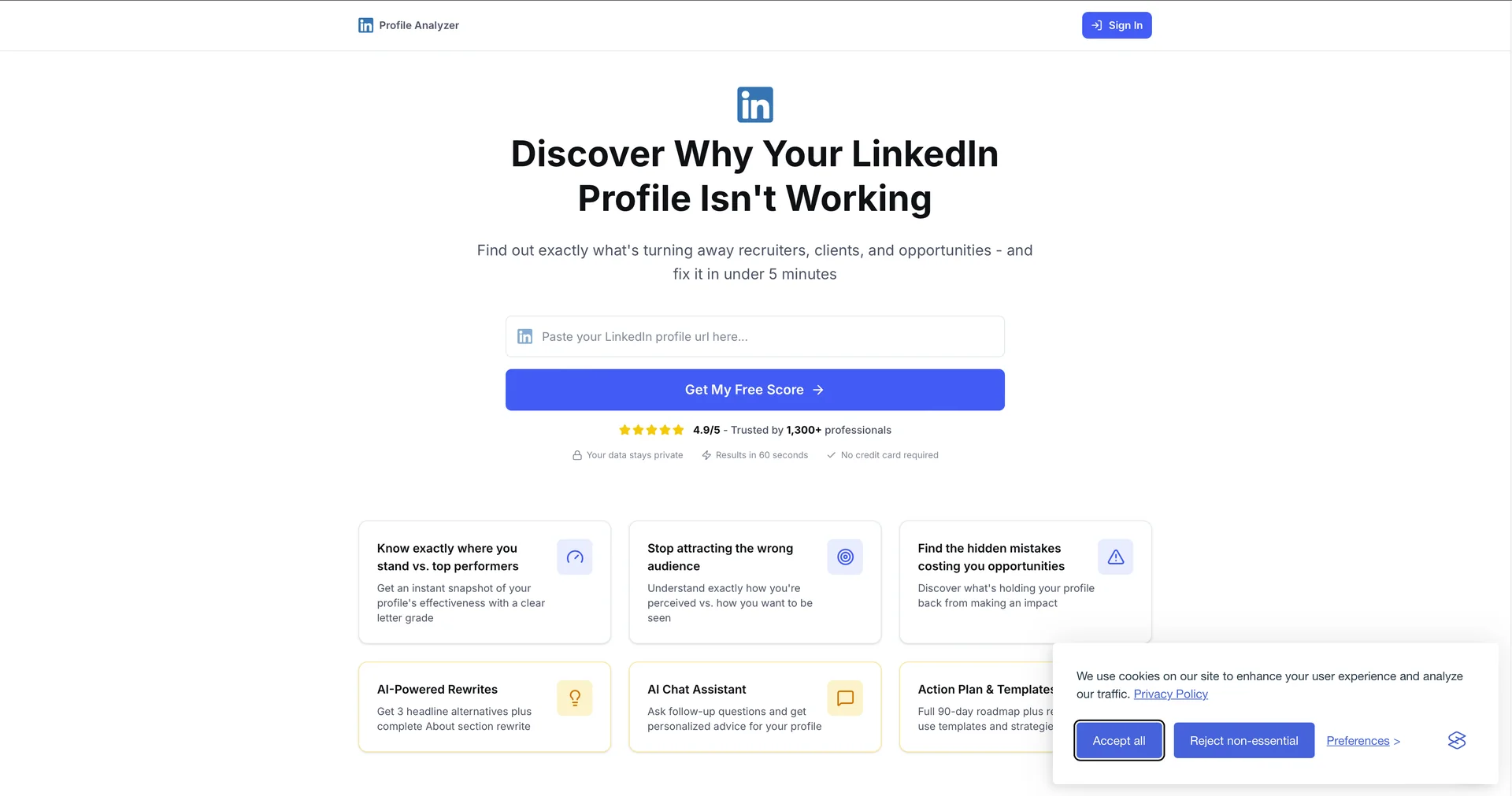 LinkedIn Profile Analyzer