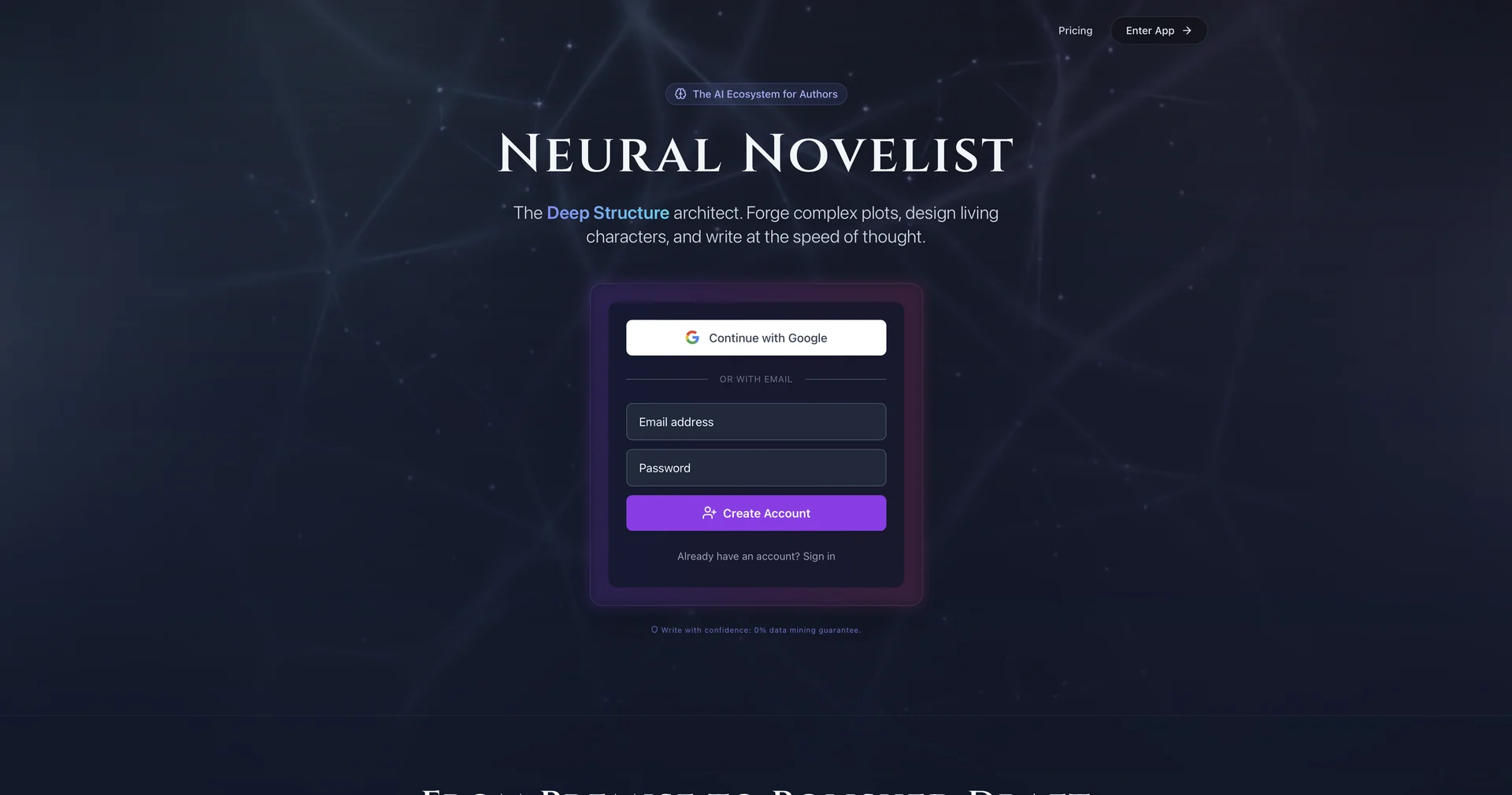 Neural Novelist