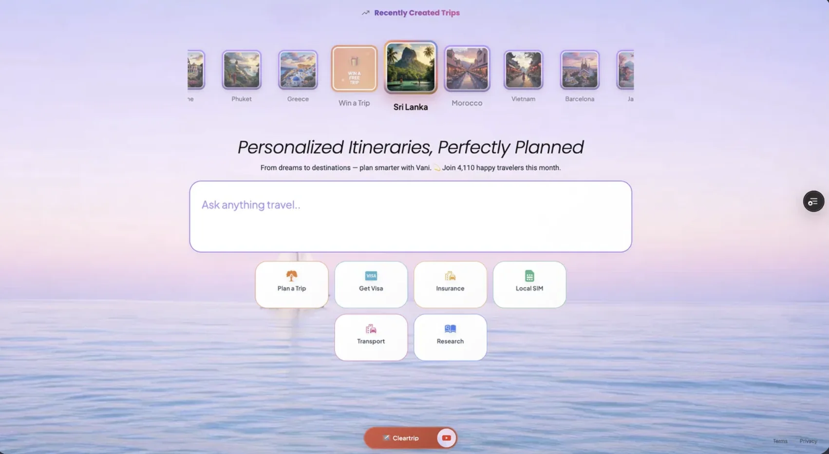 g8trip AI Travel Planner