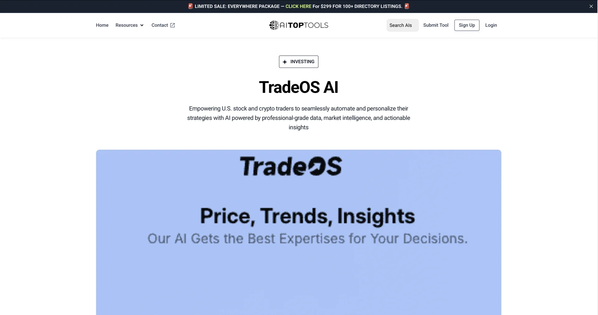 TradeOS AI