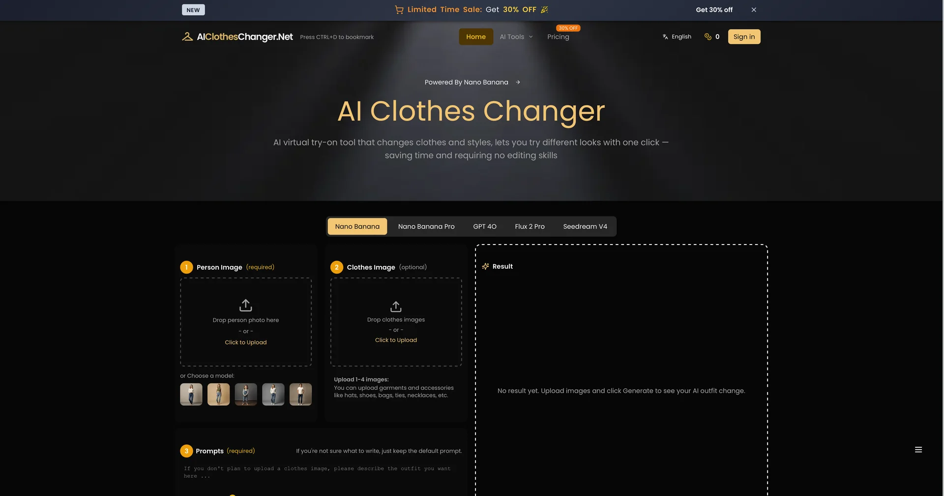 AI Clothes Changer