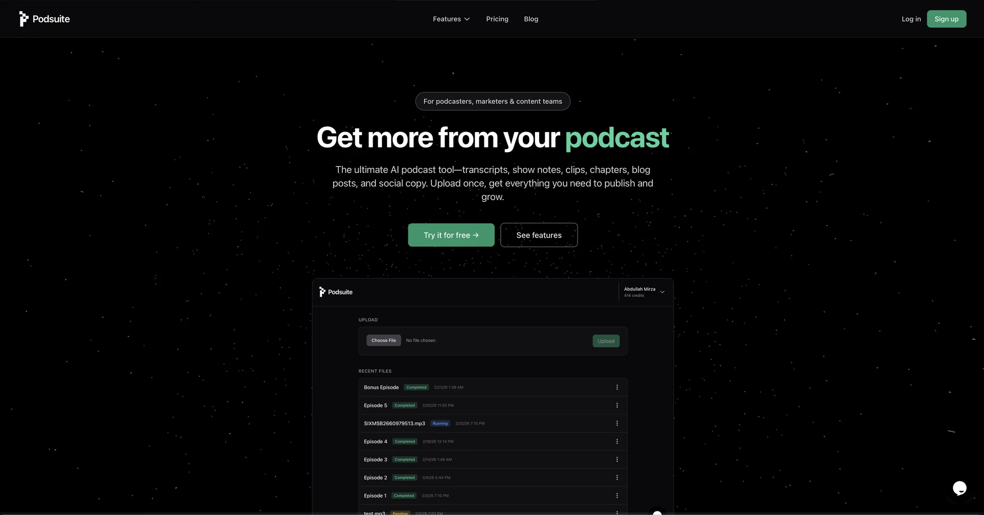 Podsuite