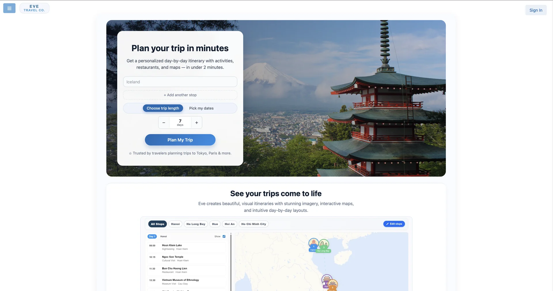 Eve Travel Co