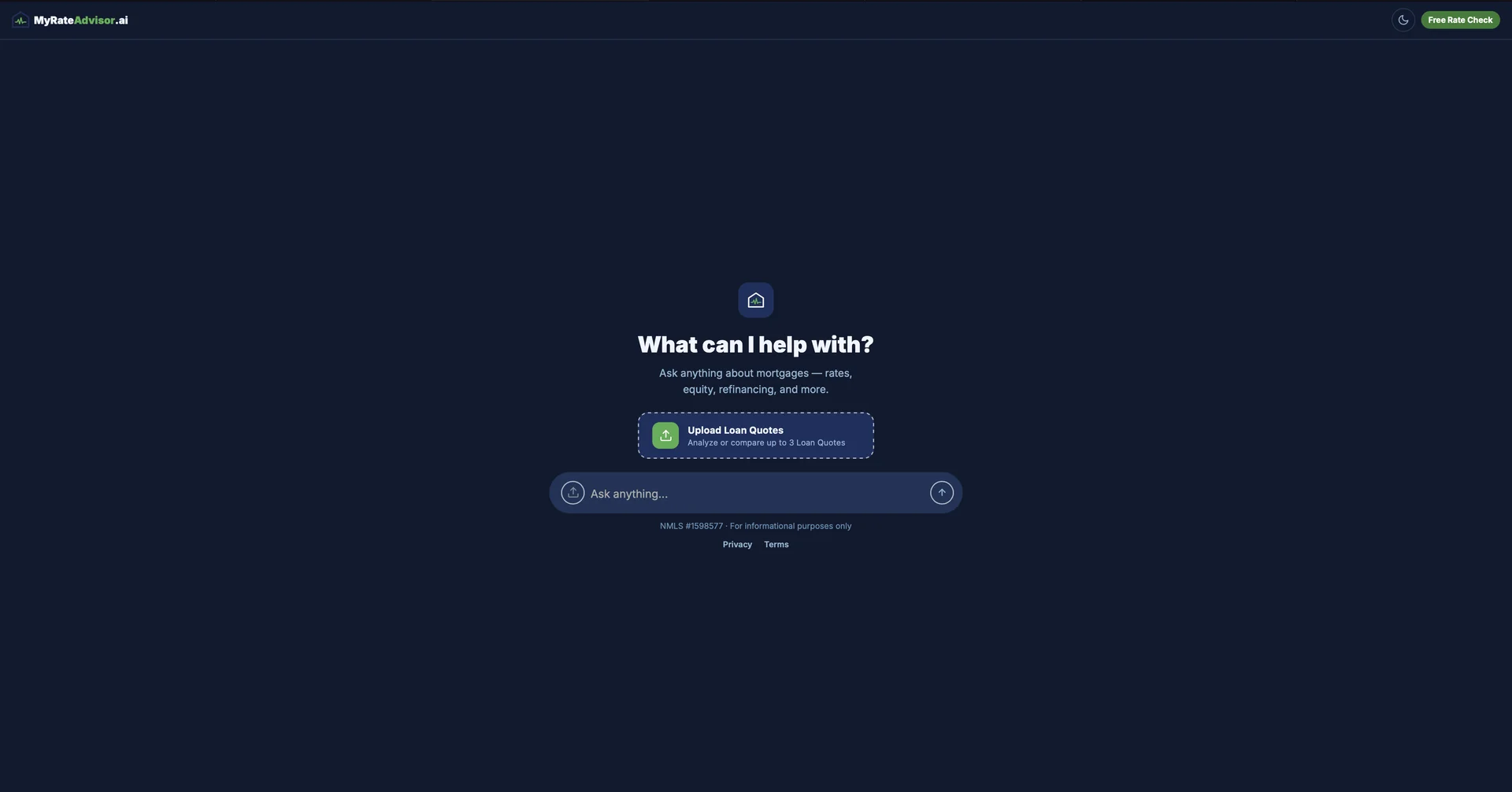 MyRateAdvisor.ai