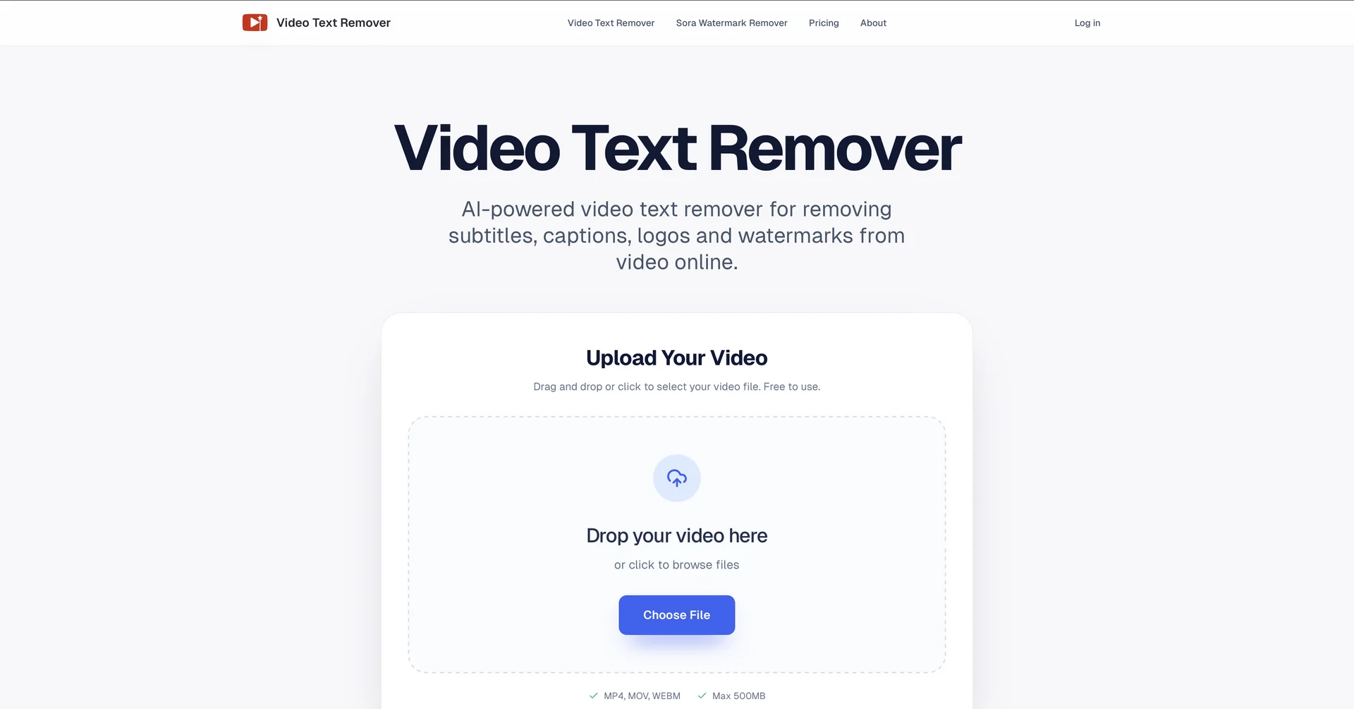 Video Text Remover