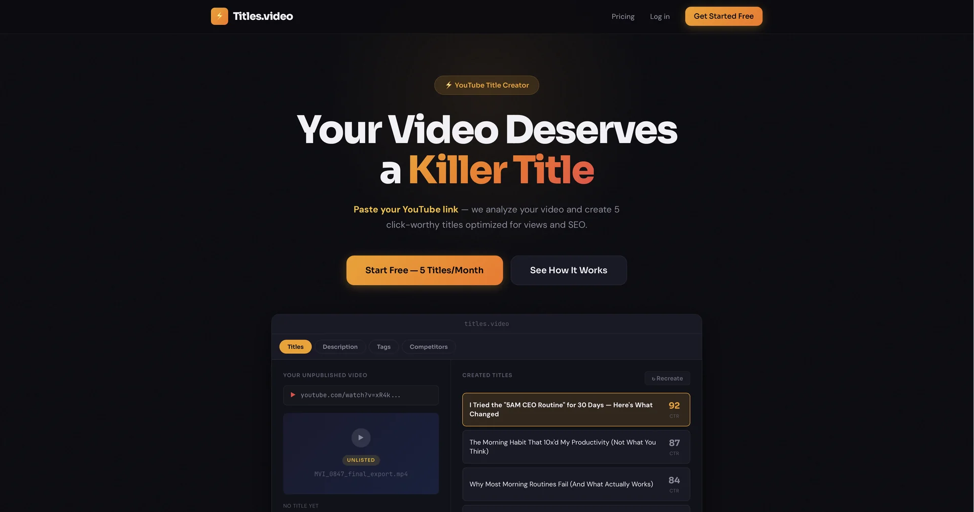 Titles.video