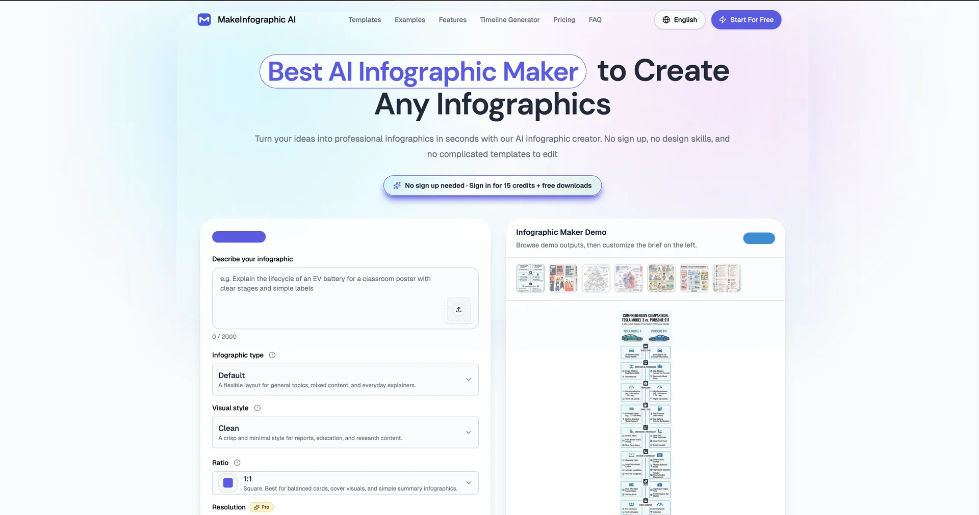 MakeInfographic AI