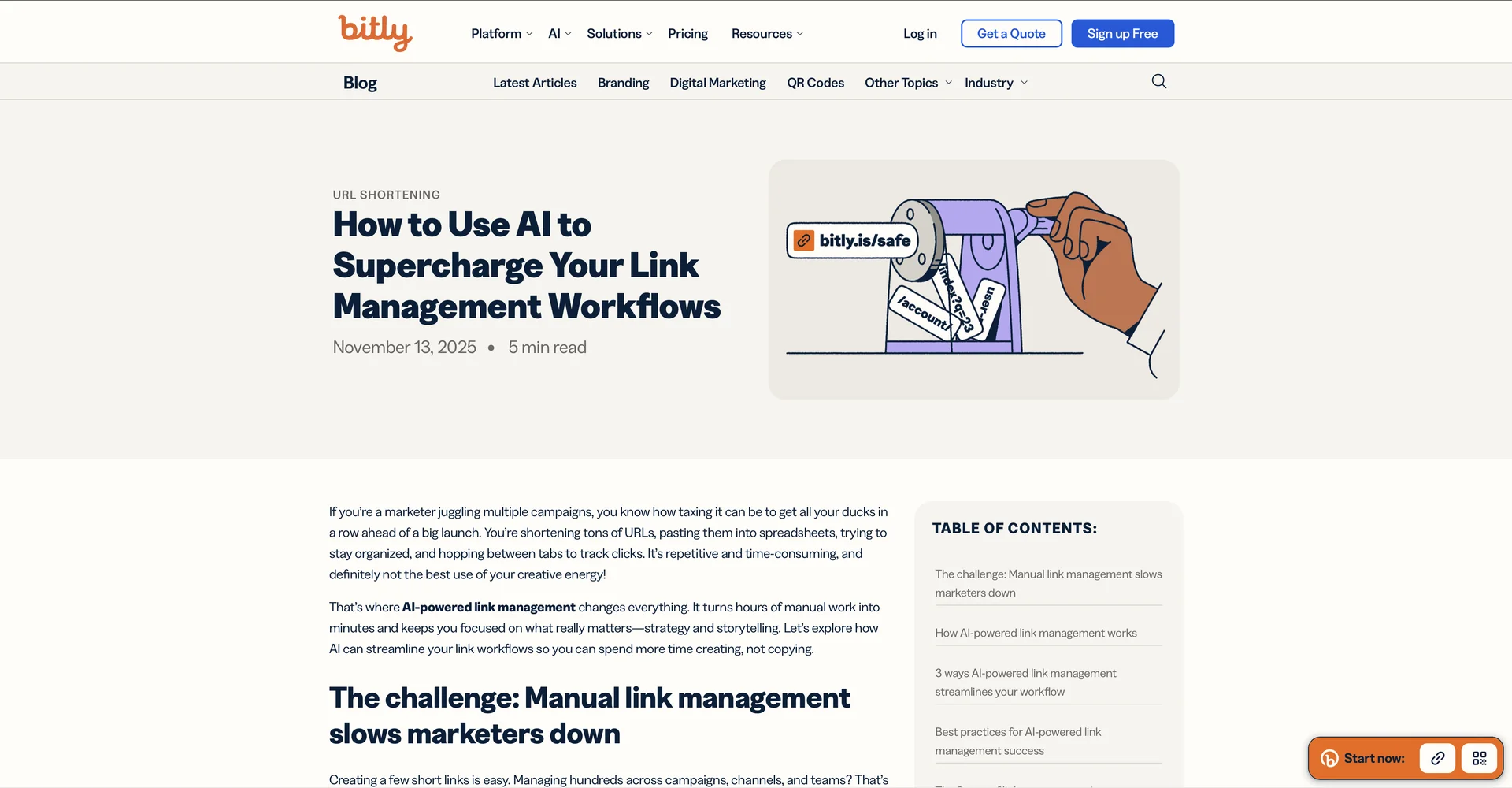 Bitly Assist