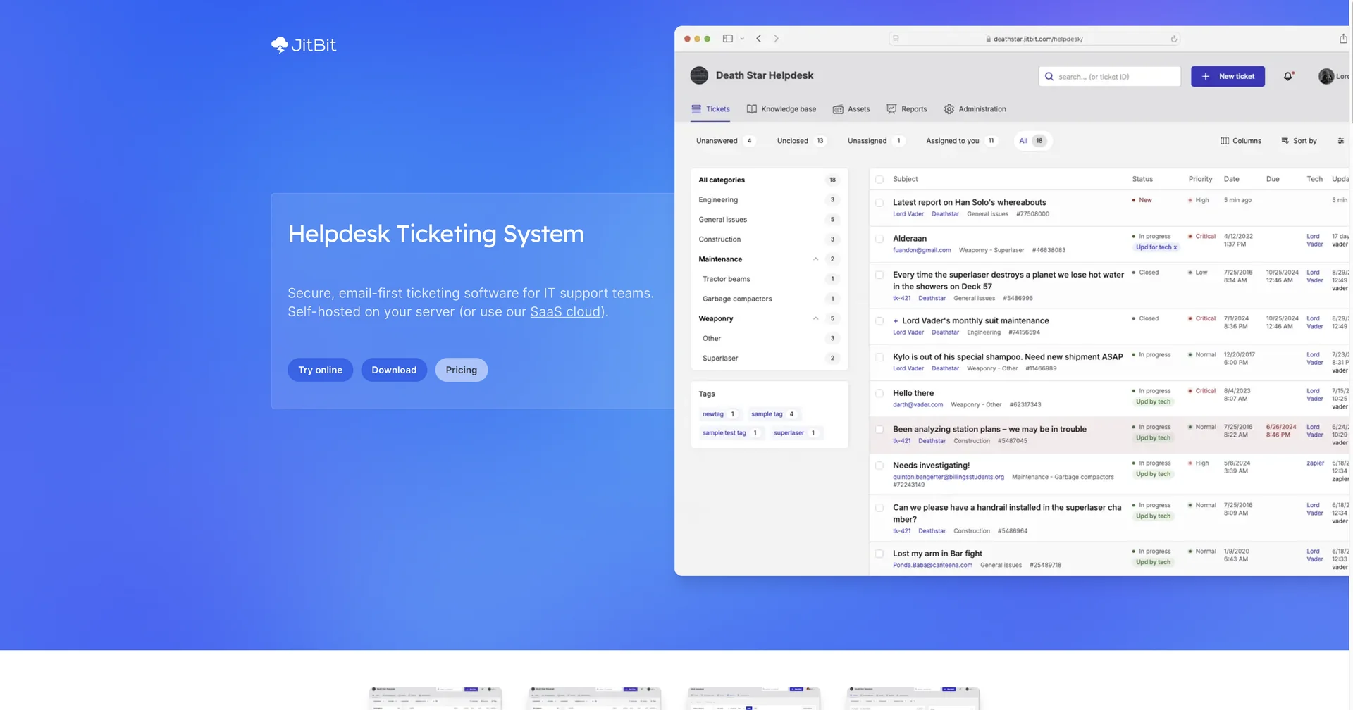 Jitbit Helpdesk