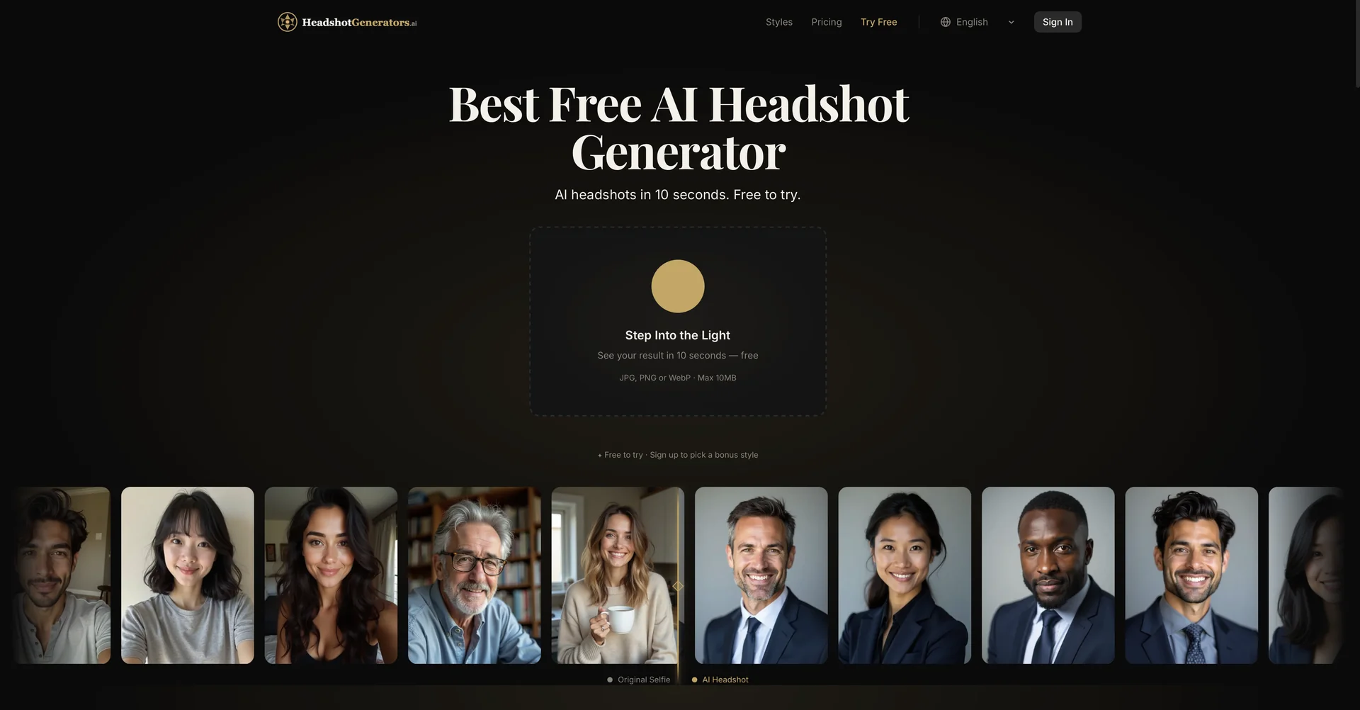 HeadshotGenerators.ai