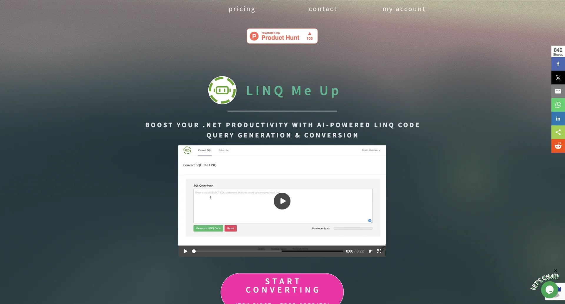 LINQ Me Up