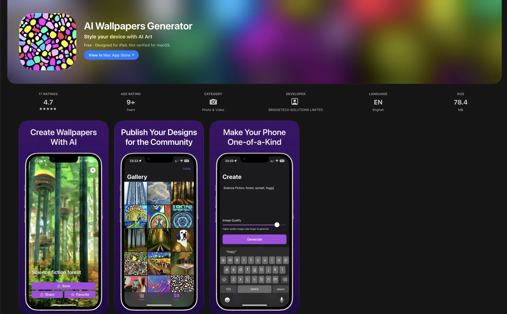 AI Wallpapers Generator
