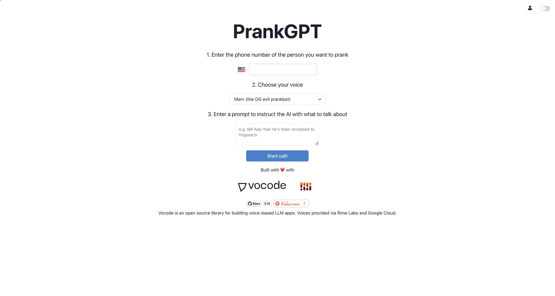 PrankGPT