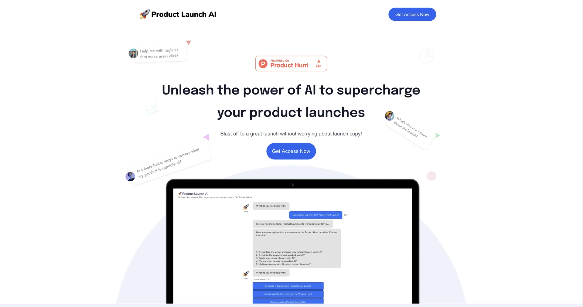 Product Launch AI