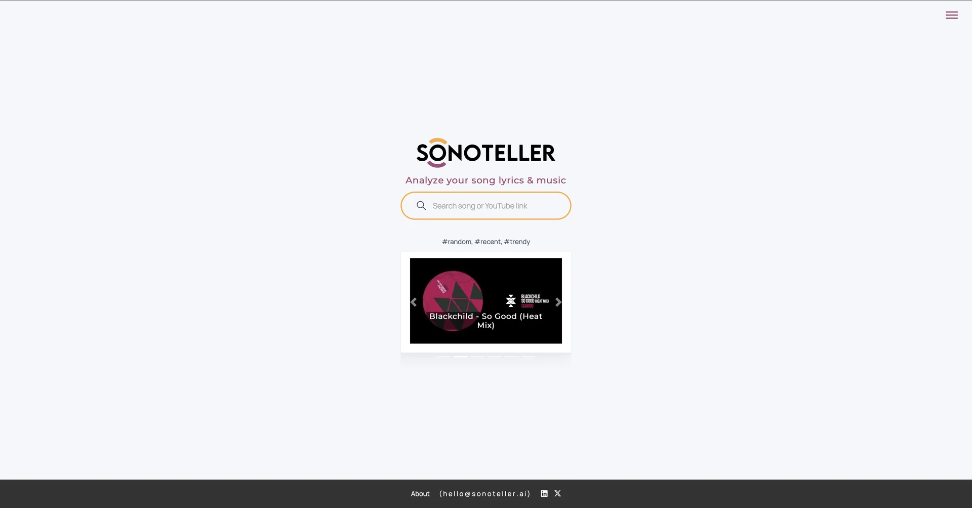 SONOTELLER