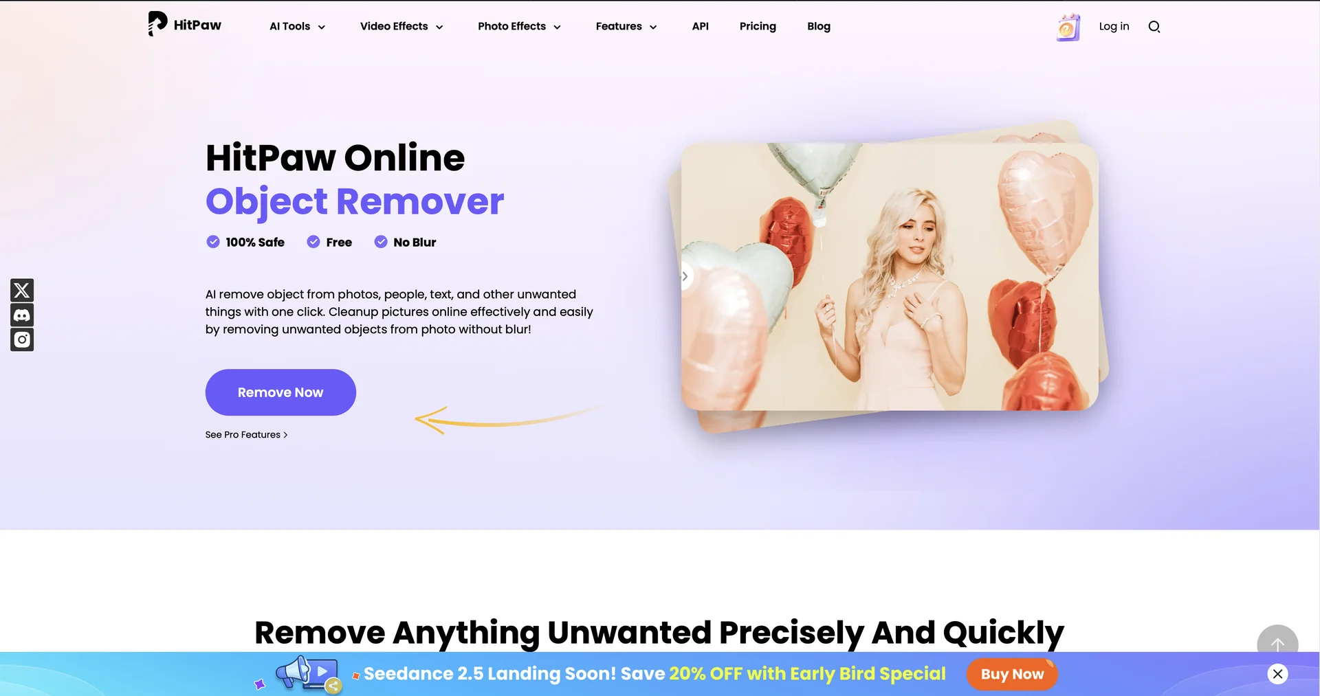 HitPaw Online Object Remover