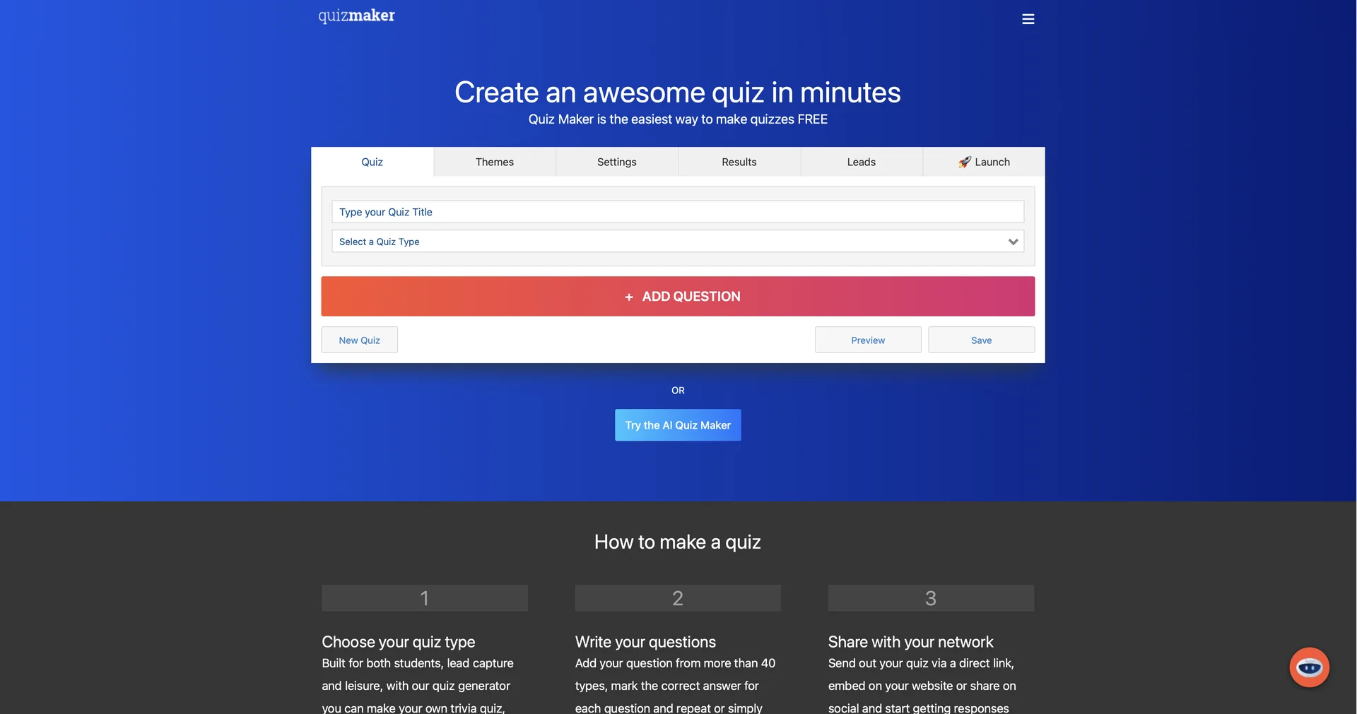 Quiz Maker