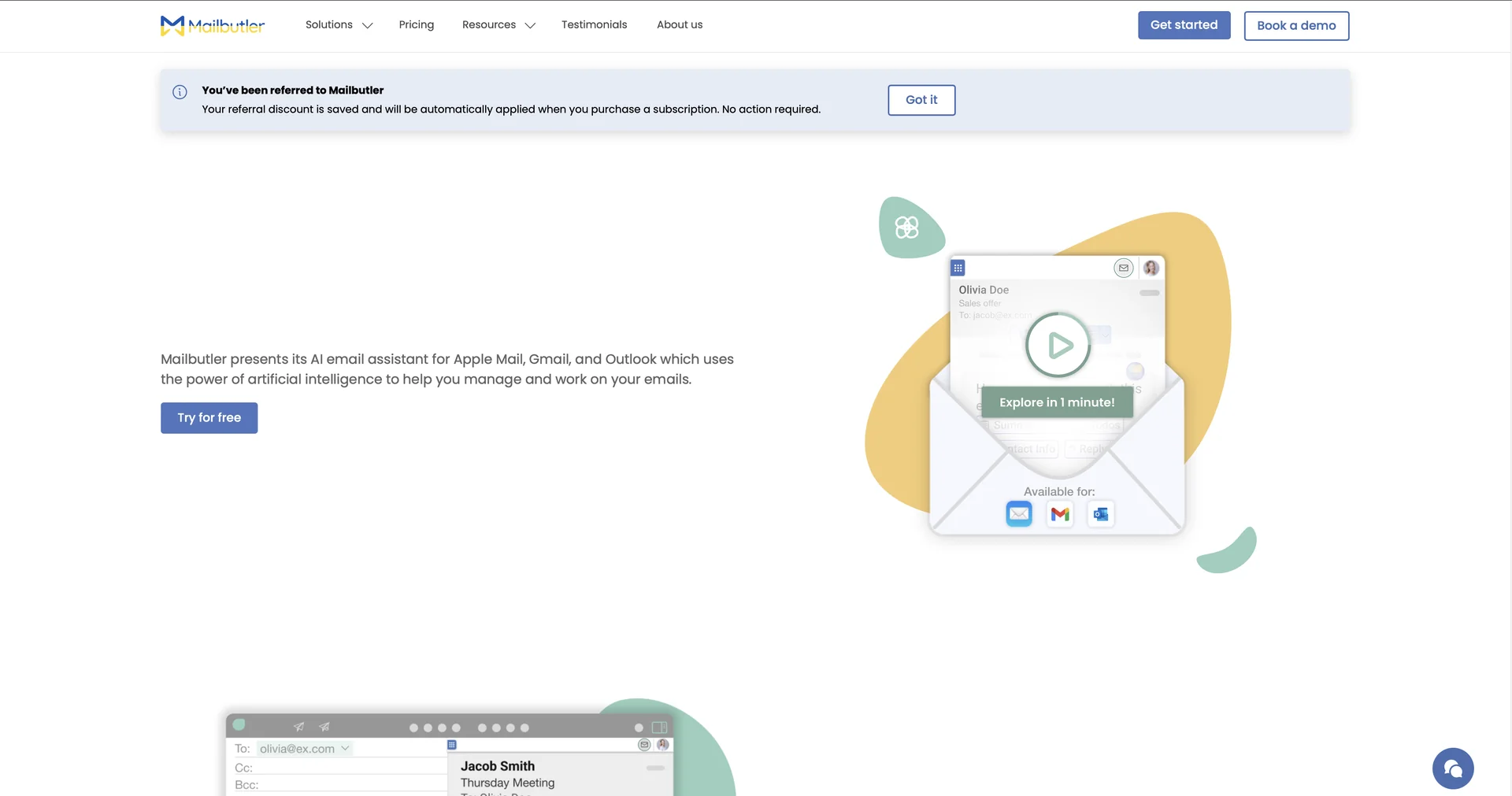 Mailbutler Smart Assistant