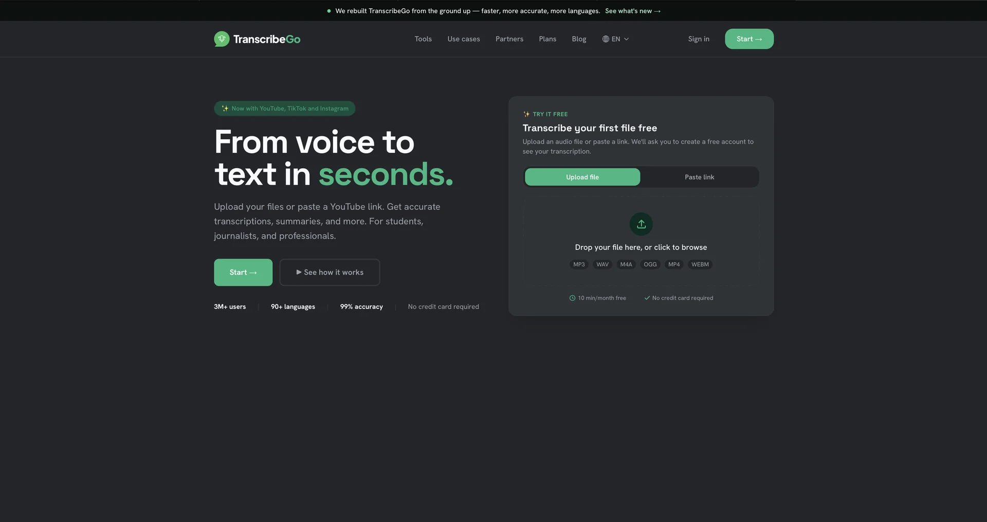 TranscribeGo