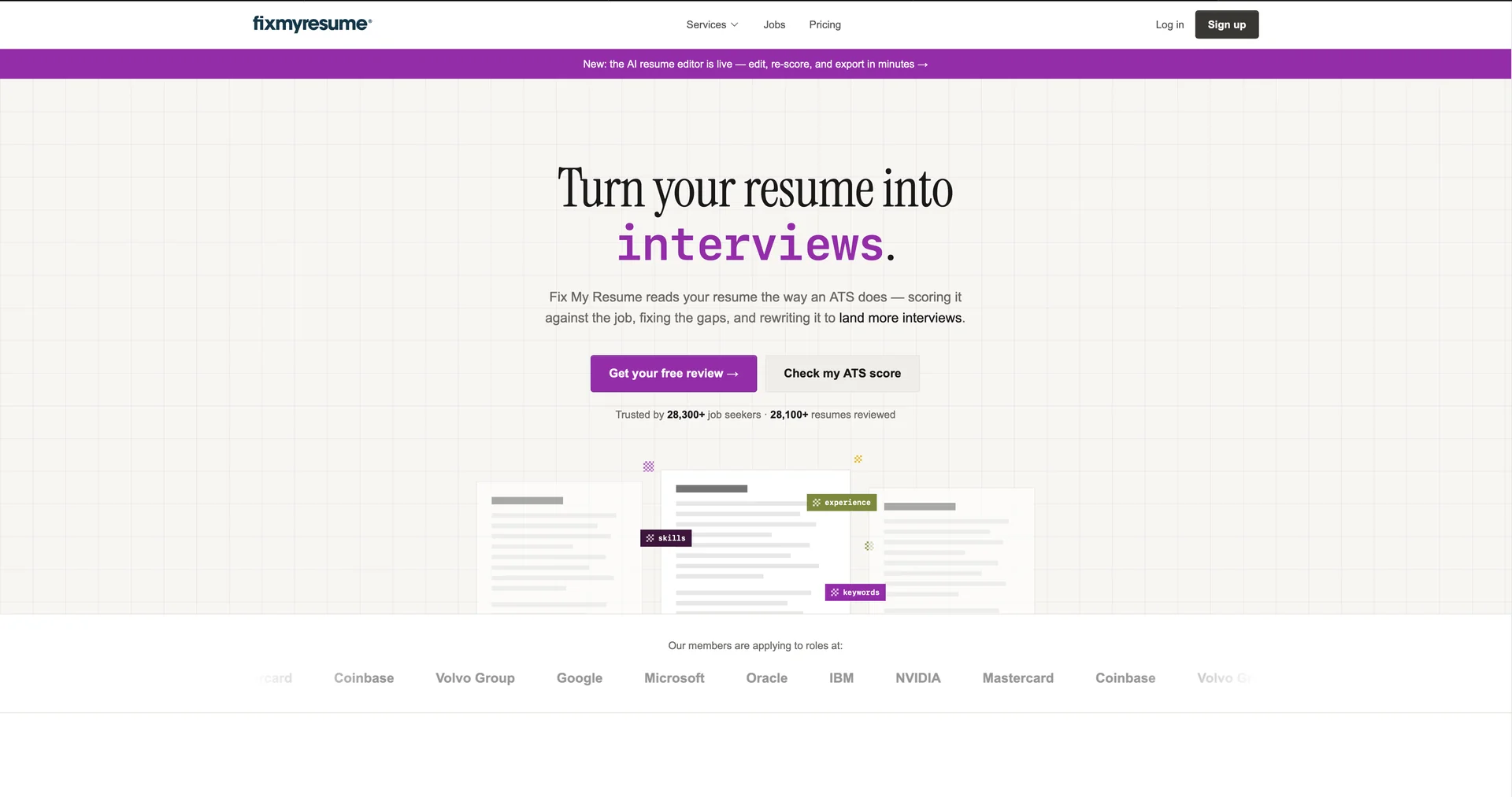 Fix My Resume