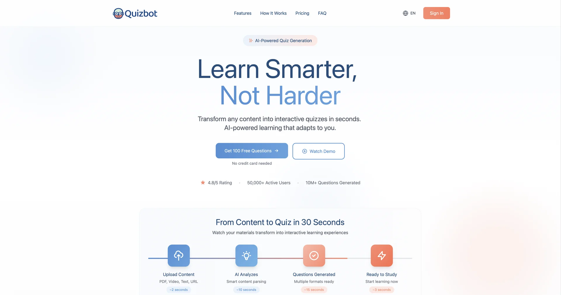 Quizbot AI