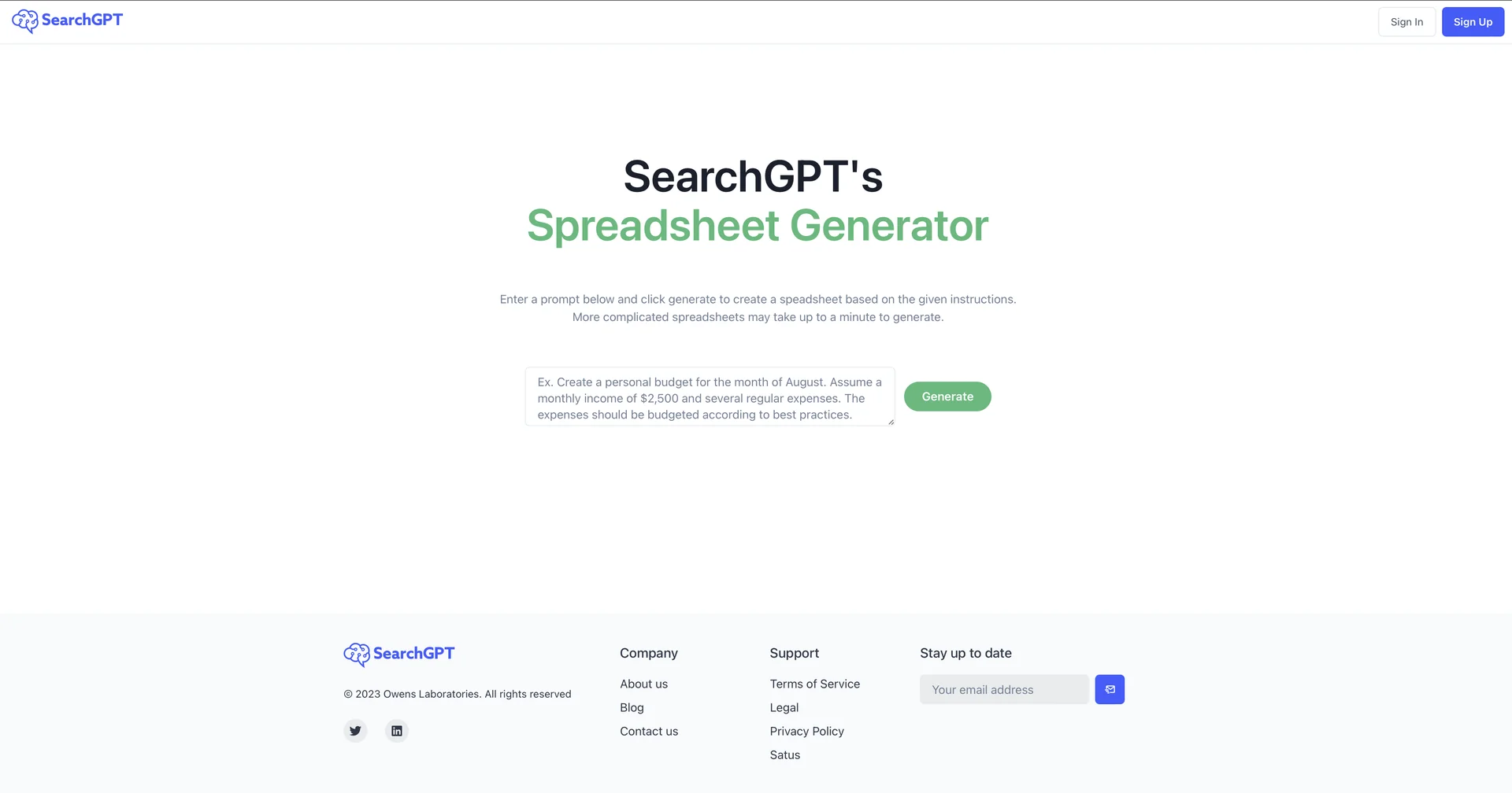 SearchGPT