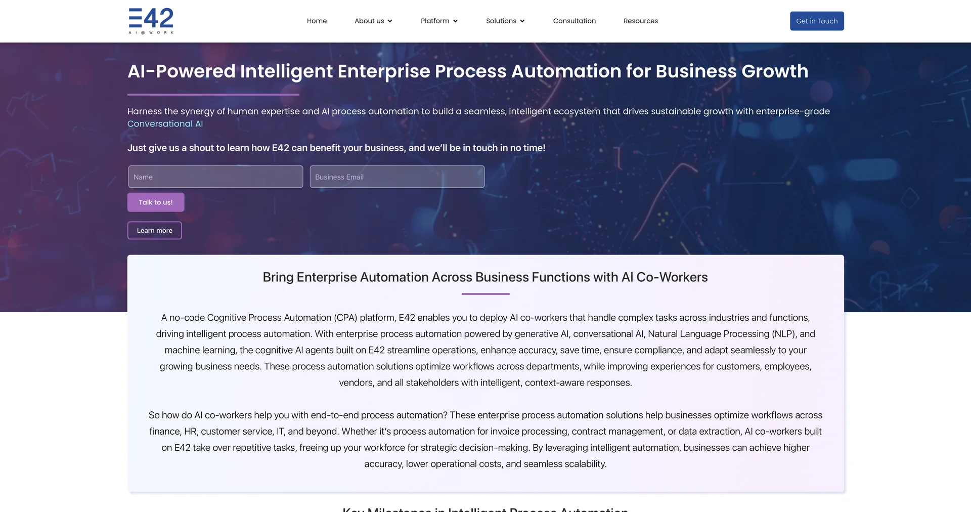 E42 AI