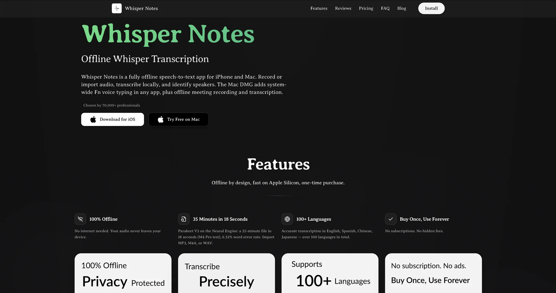 Whisper Notes