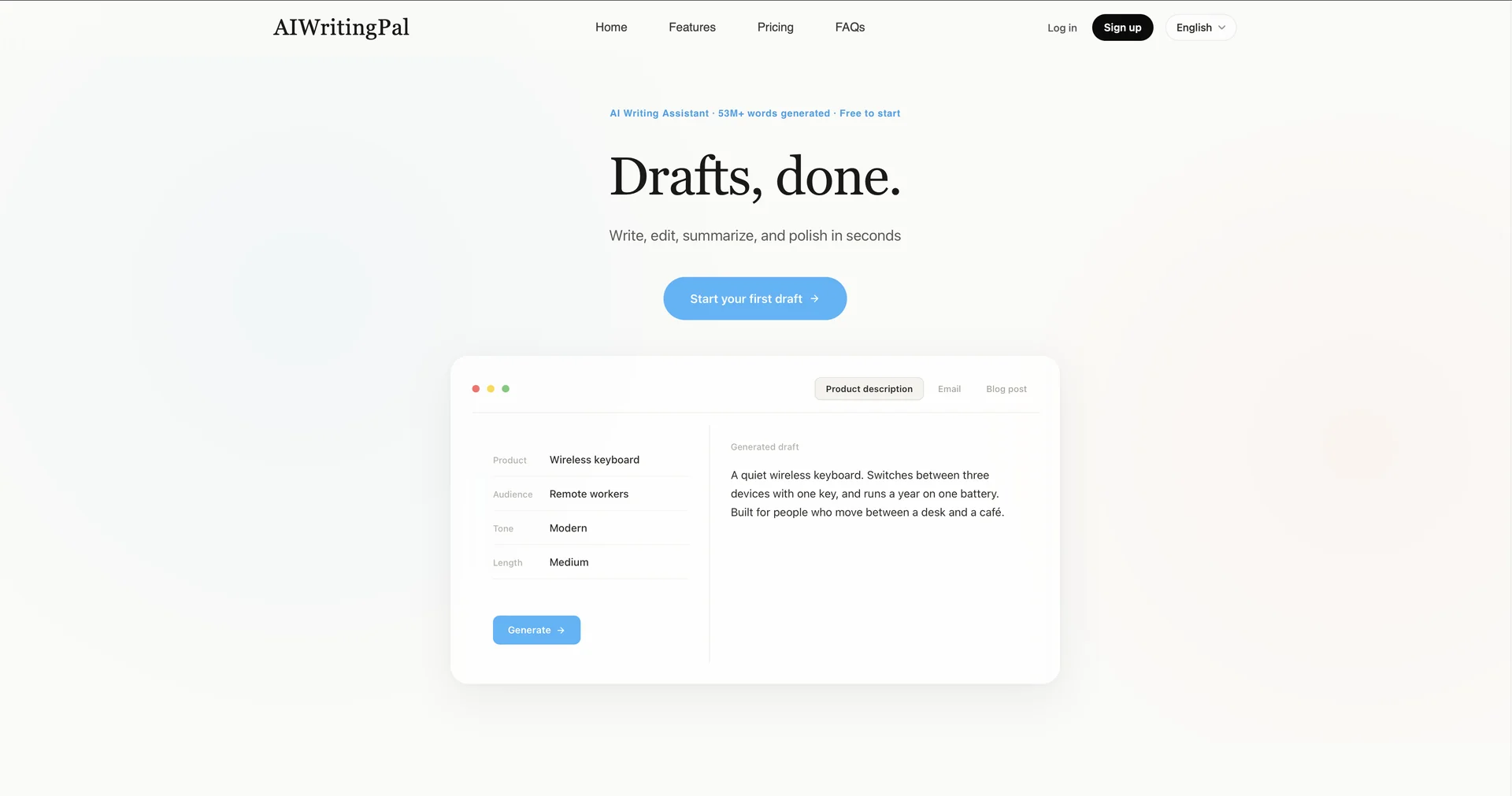 AIWritingPal