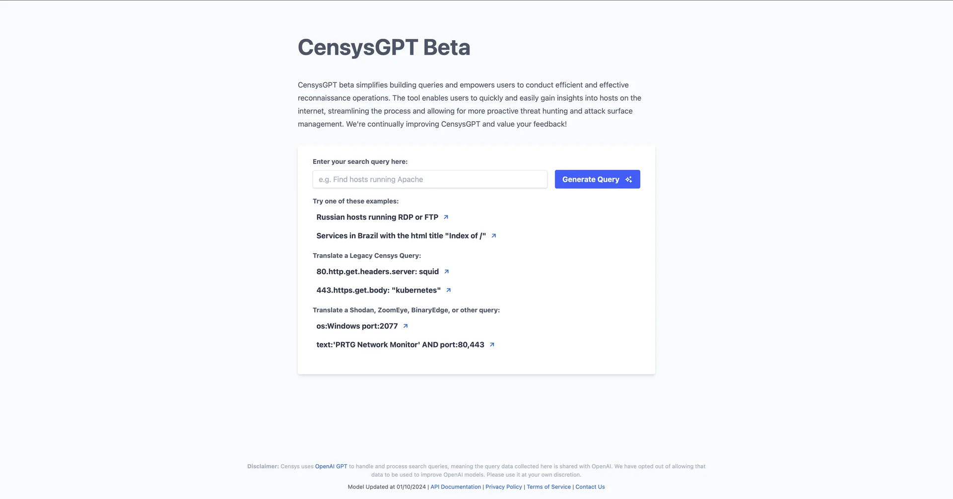 CensysGPT