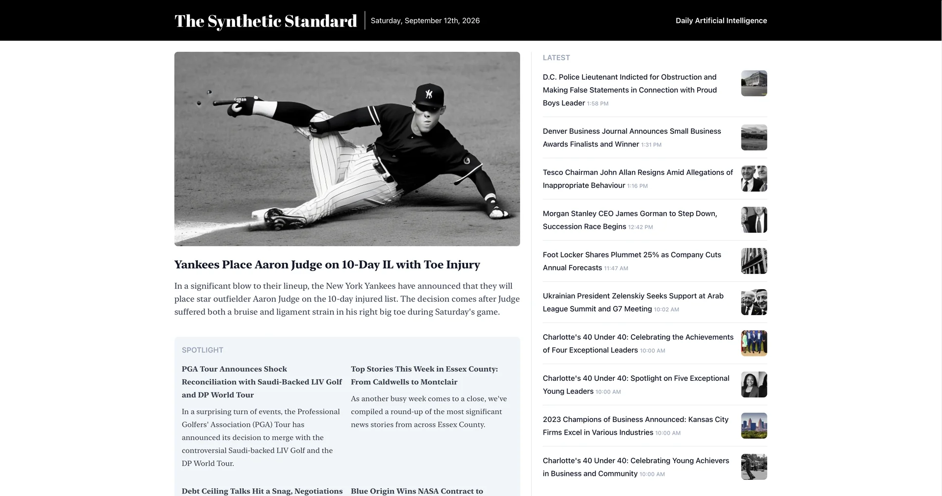 Synthetic Standard