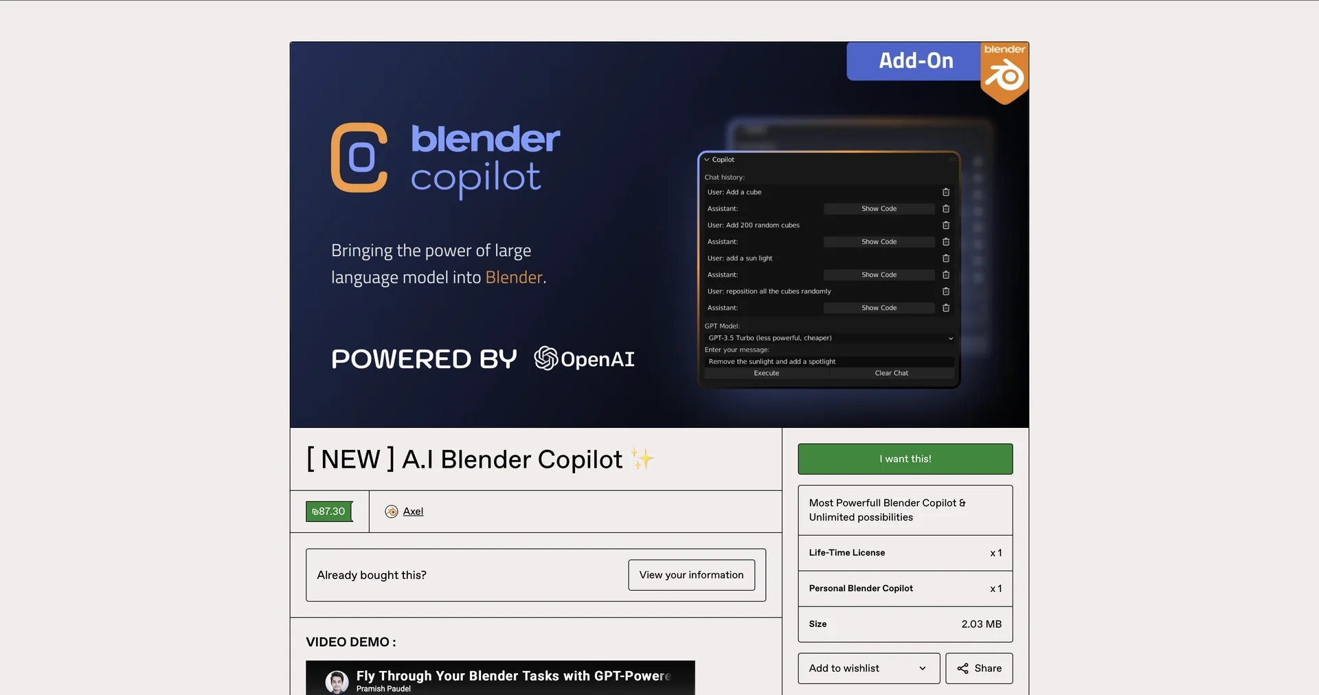 Blender Copilot