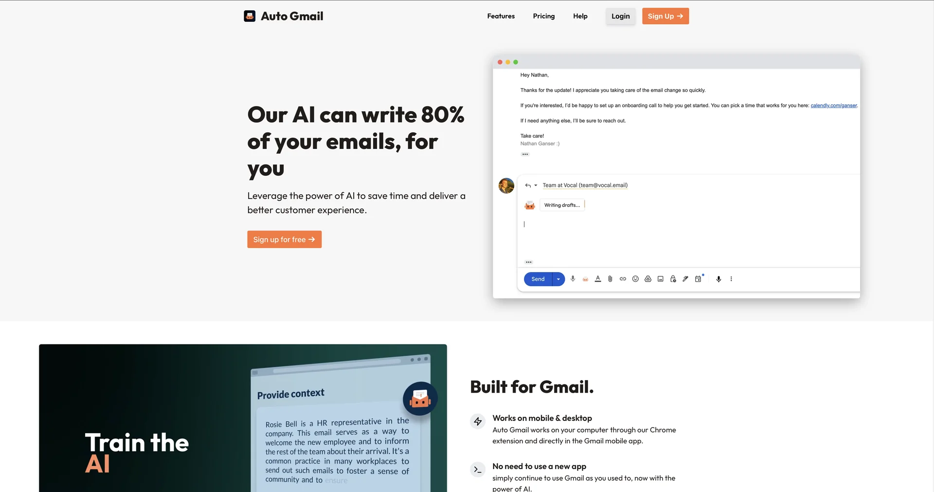 Auto Gmail