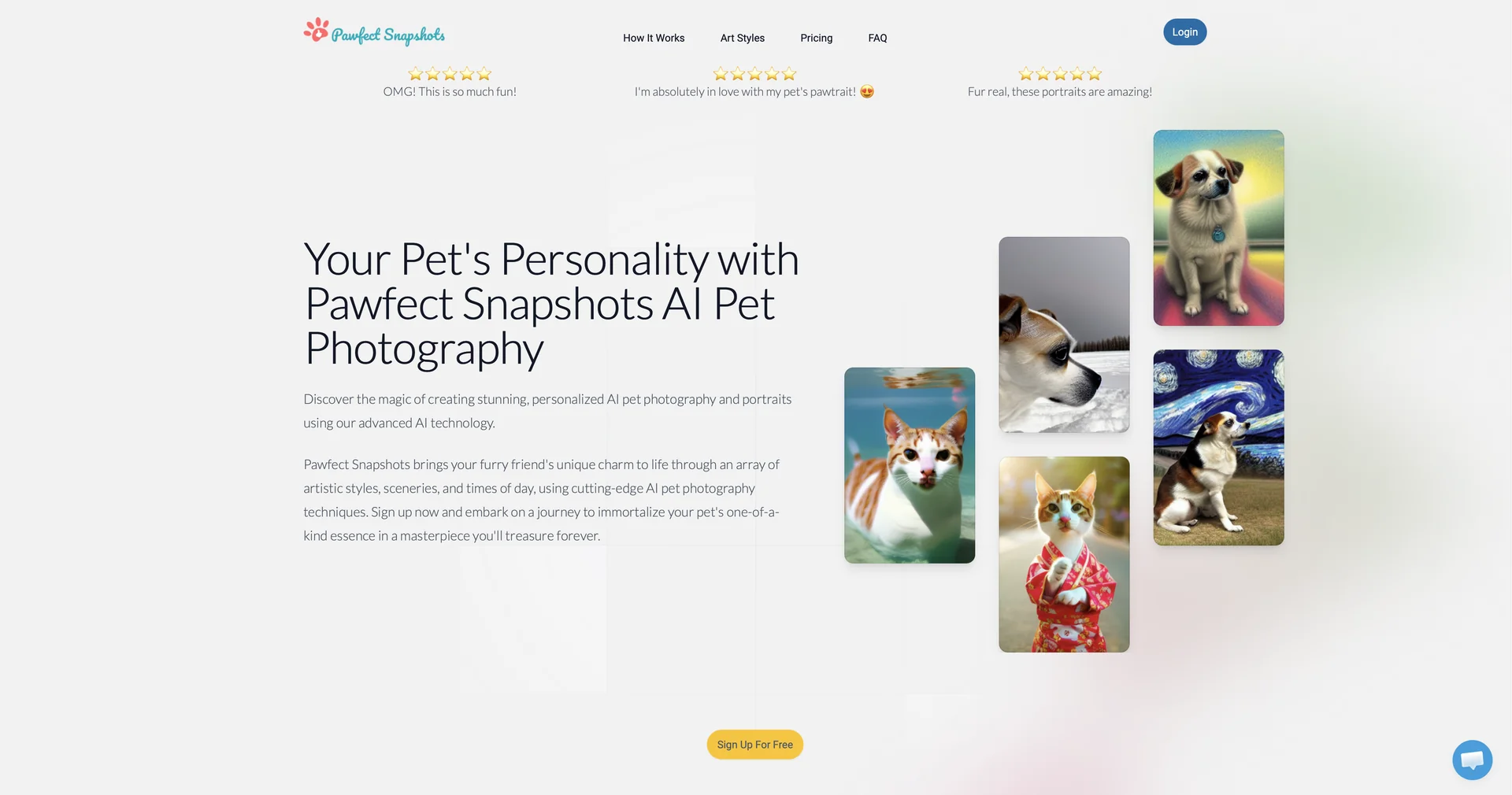 Pawfect Snapshots