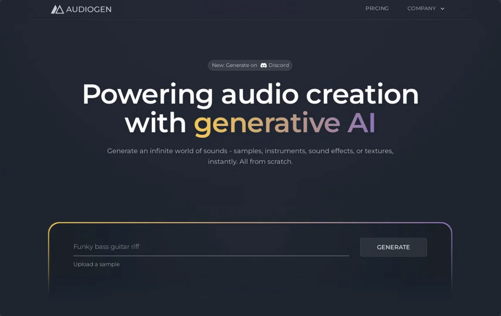 AudioGen