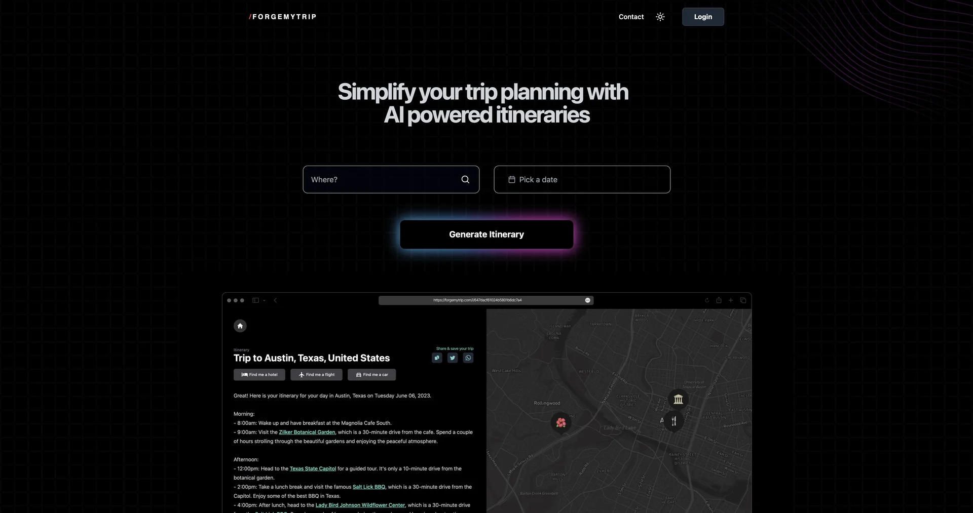 ForgeMyTrip