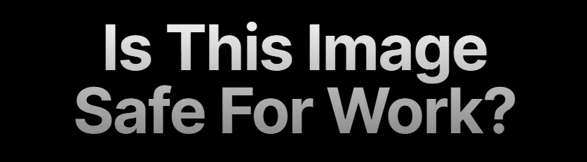 NSFW Checker (by Miguel Piedrafita)