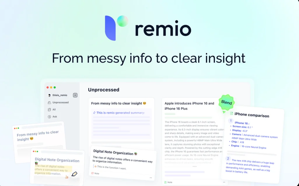 Remio AI