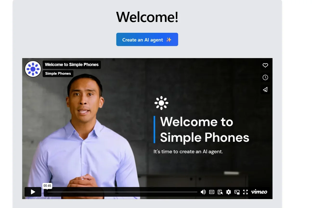 Simple Phones AI