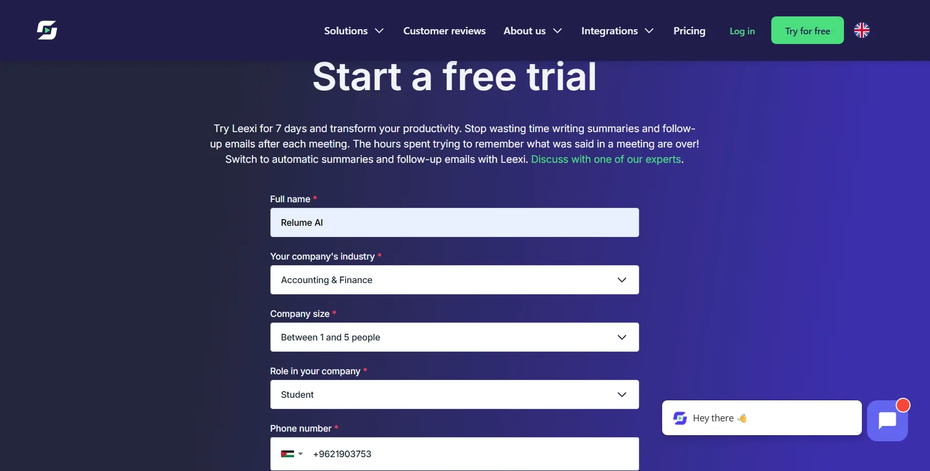 Leexi AI Notetaker